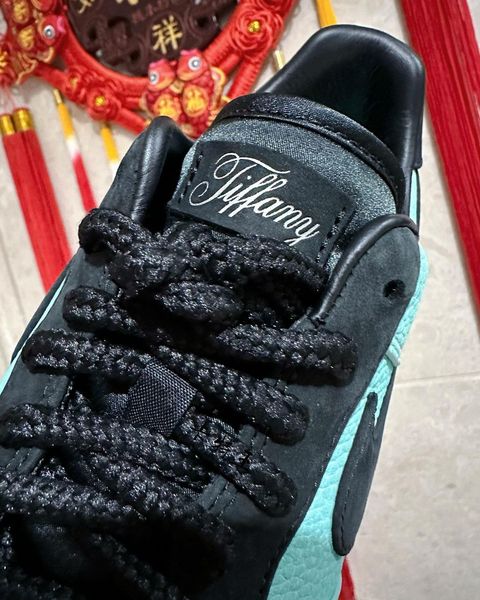 Is This Tiffany Co. x Nike Air Force 1 Fake or Real Grailify